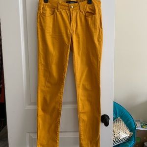 Mustard yellow pants, good condition!